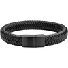Black Leather & Black Clasp