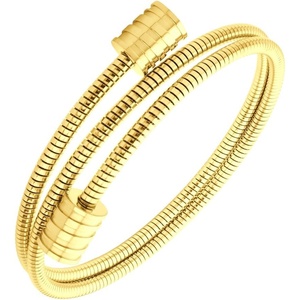 image:image555Jewelry Adjustable Spiral Coil Wire Wrap Bangle Cuff Bracelet for Men amp WomenGold