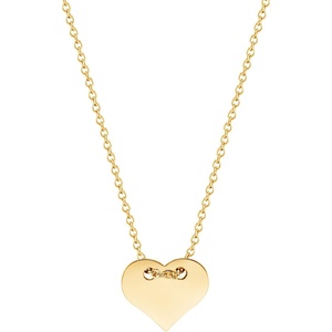 image:image555Jewelry Dainty Stainless Steel Sliding Heart Necklace for Women amp LadiesGold