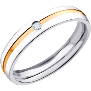 image:image555Jewelry 4mm Sandblast Stainless Steel CZ Wedding Band Ring for Women amp MenRose Gold Style 5