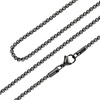 Round Box Chain - Black
