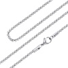 Round Box Chain - Silver