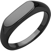 Oval Black