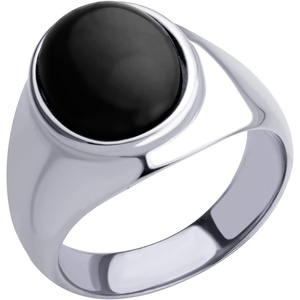 image:image555Jewelry Stainless Steel Modern Domed Oval Signet TurquoiseOnyx Stone Ring for MenOnyx