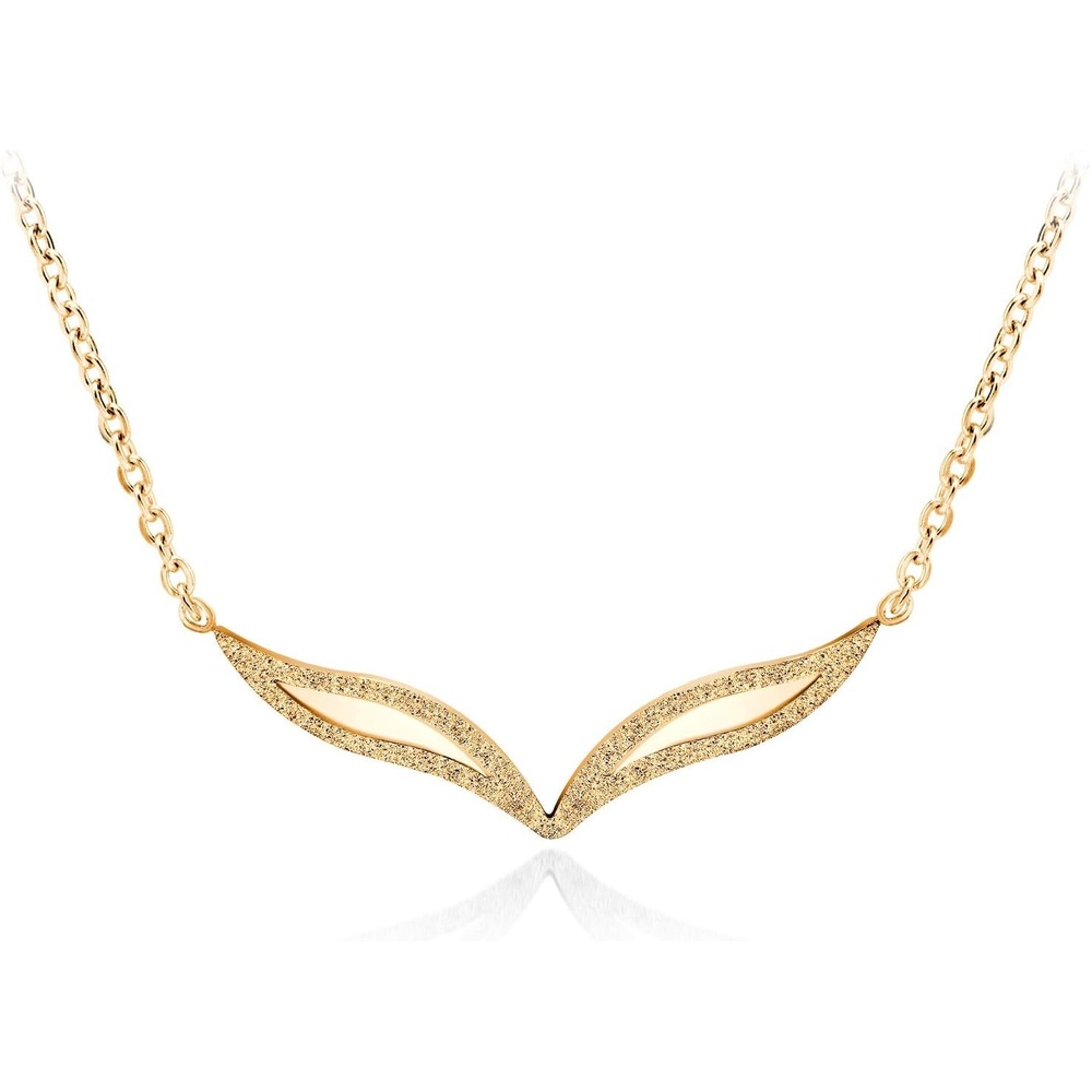 image:image555Jewelry Stainless Steel Extendable Sparkly Cat Eyes Necklace for Women amp LadiesRose Gold