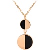 Pink Rose Gold & Black