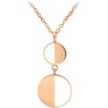 Pink Rose Gold & White