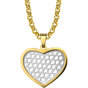 image:image555Jewelry Stainless Steel Large Heart Necklace and Earrings Set for WomenNecklace Only